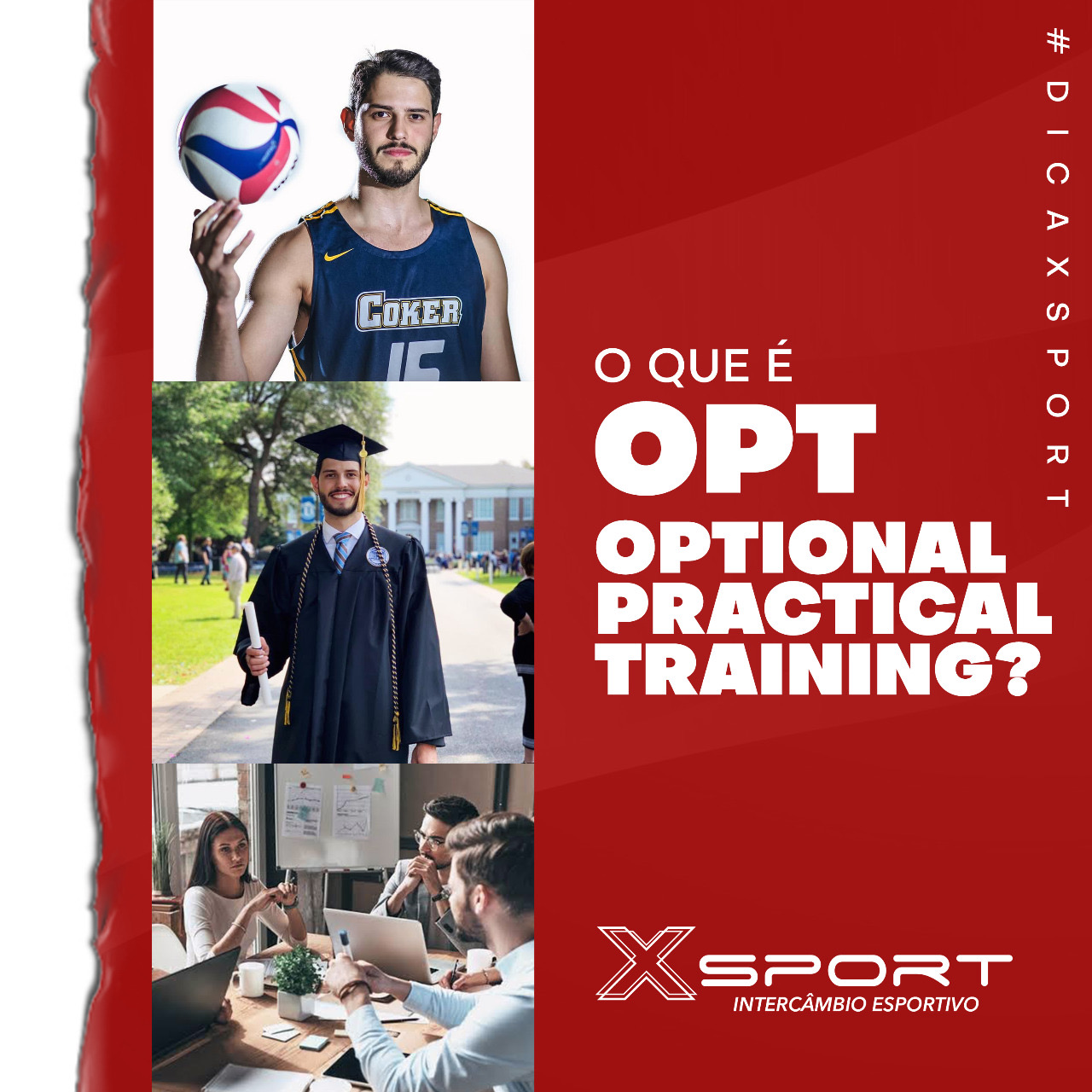  OPT - Optional Practical Training - Visto de trabalho - Xsport 